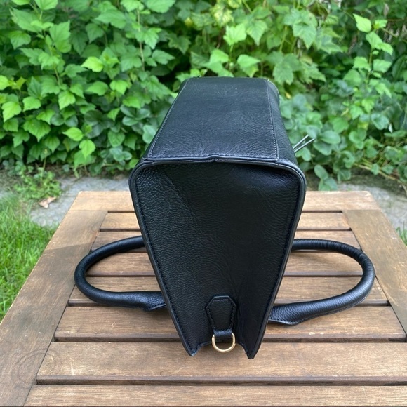 NWOT Aldo Black  Faux Leather Small Handbag - Picture 7 of 12